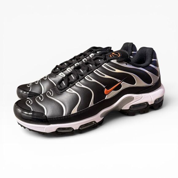 Nike Air Max Plus G Golf Black Metallic Silver Total Orange size 9.5 FZ4150-002 main image 8